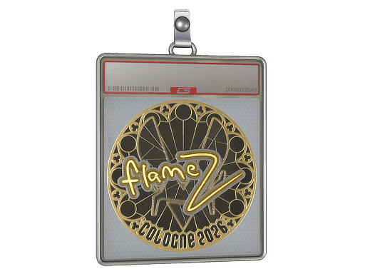 FlameZ (Gold) CS2 Sticker