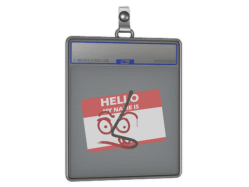 Hello MP7 CS2 Sticker