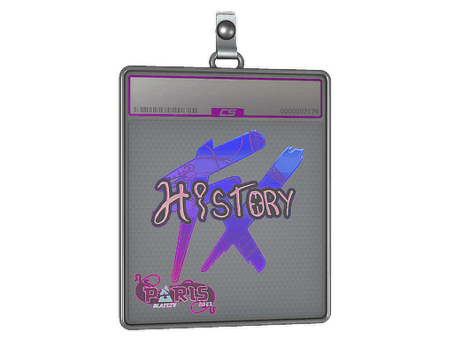 History (Holo) CS2 Sticker