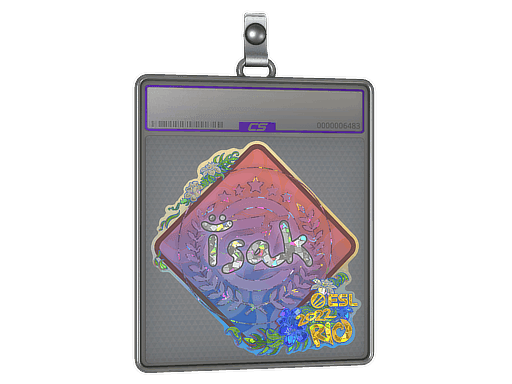 isak (Glitter) CS2 Sticker