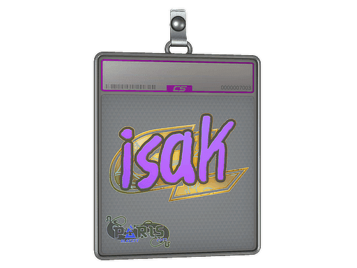 isak (Holo) CS2 Sticker