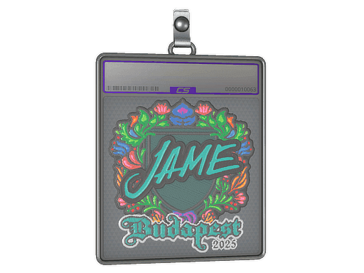 Jame (Embroidered) CS2 Sticker