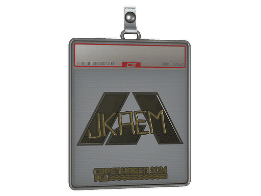 jkaem (Gold) CS2 Sticker