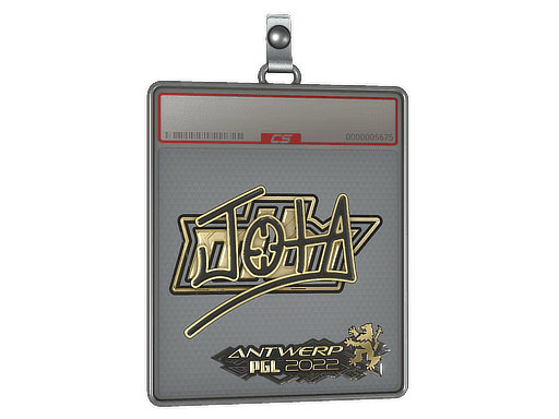 JOTA (Gold) CS2 Sticker