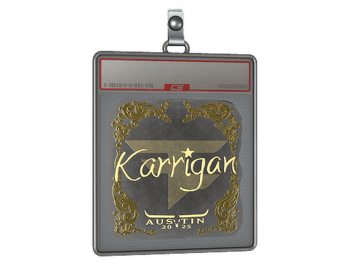 karrigan (Gold) CS2 Sticker