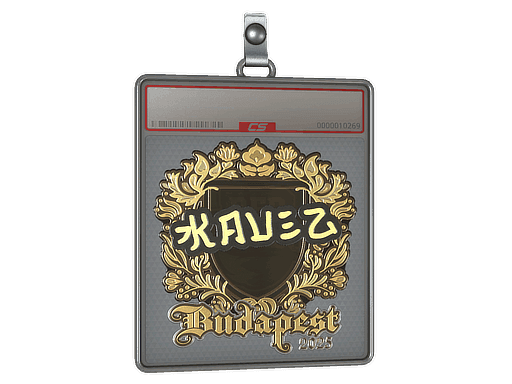 kauez (Gold) CS2 Sticker