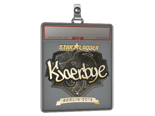 Kjaerbye (Gold) CS2 Sticker