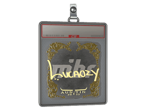 Lucaozy (Gold) CS2 Sticker