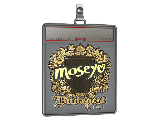 Moseyuh (Gold) CS2 Sticker