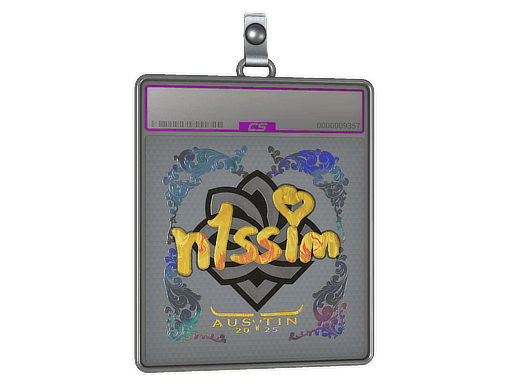 n1ssim (Holo) CS2 Sticker