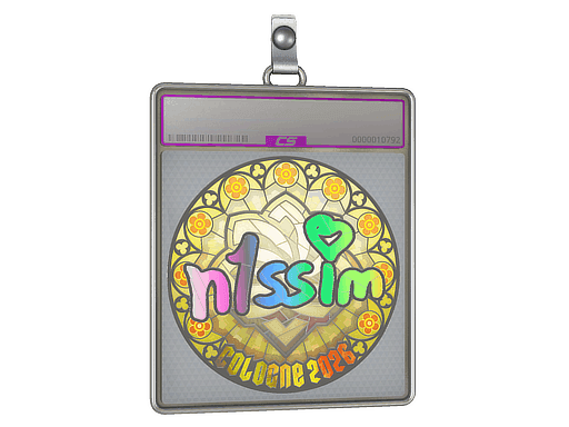 n1ssim (Holo) CS2 Sticker