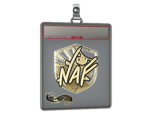 NAF (Gold) CS2 Sticker