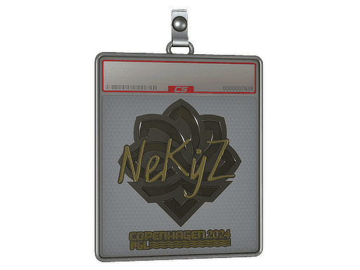 NEKiZ (Gold) CS2 Sticker