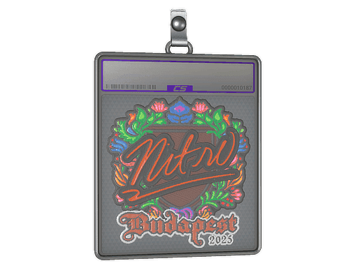 nitr0 (Embroidered) CS2 Sticker