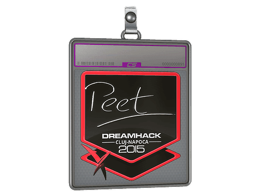 peet (Foil) CS2 Sticker