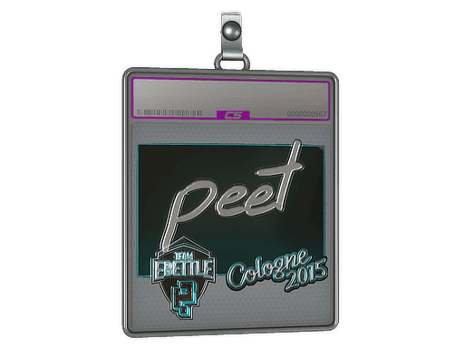 peet (Foil) CS2 Sticker