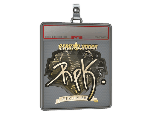 RpK (Gold) CS2 Sticker