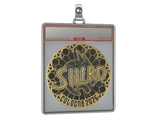 sh1ro (Gold) CS2 Sticker