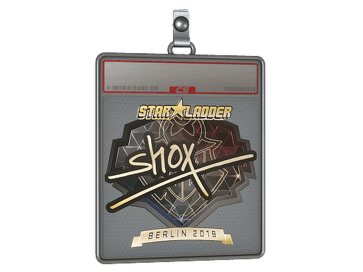 shox (Gold) CS2 Sticker