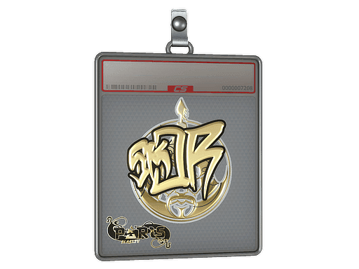 sk0R (Gold) CS2 Sticker