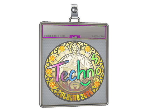 Techno4K (Holo) CS2 Sticker