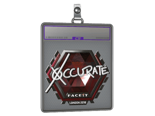xccurate (Foil) CS2 Sticker