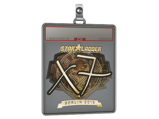 xseveN (Gold) CS2 Sticker