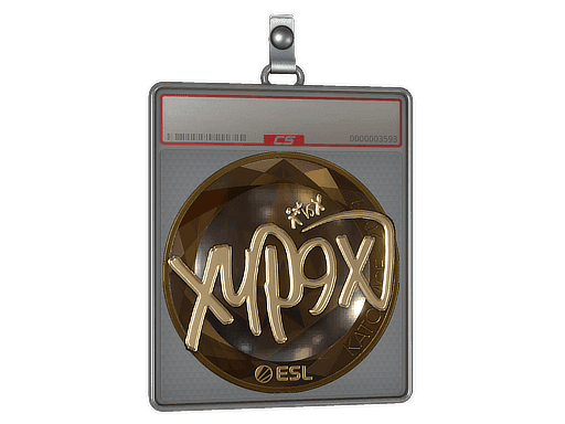 Xyp9x (Gold) CS2 Sticker