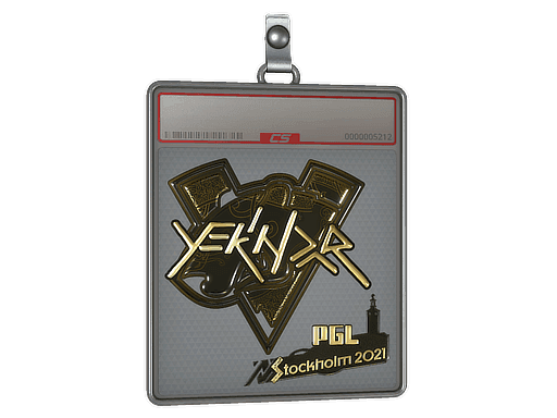 YEKINDAR (Gold) CS2 Sticker