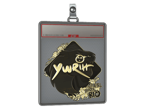 yuurih (Gold) CS2 Sticker