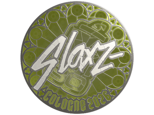 slaxz- (Foil) CS2 Sticker