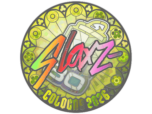 slaxz- (Holo) CS2 Sticker