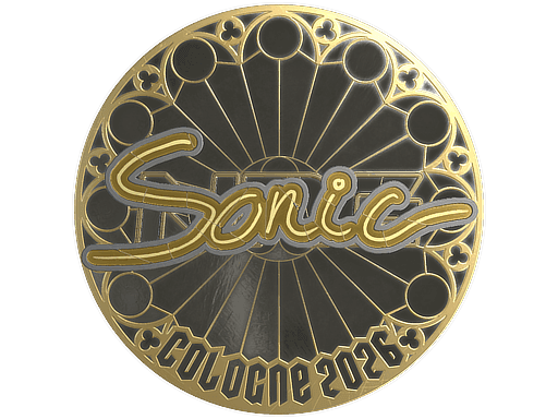 Sonic (Gold) CS2 Sticker