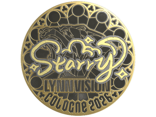 Starry (Gold) CS2 Sticker