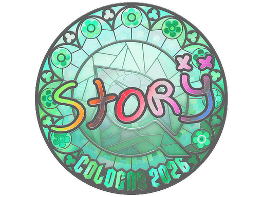 story (Holo) CS2 Sticker