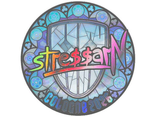 stressarN (Holo) CS2 Sticker