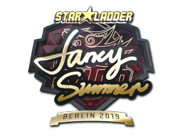 Summer (Gold) CS2 Sticker
