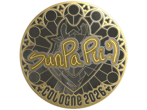 SunPayus (Gold) CS2 Sticker