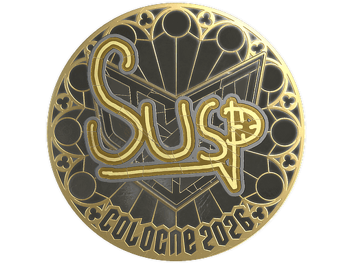 susp (Gold) CS2 Sticker