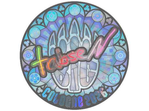 tabseN (Holo) CS2 Sticker