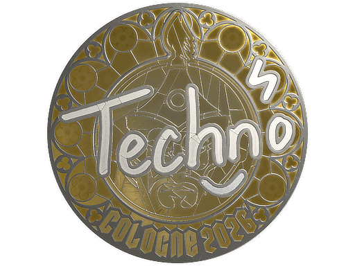 Techno4K (Foil) CS2 Sticker