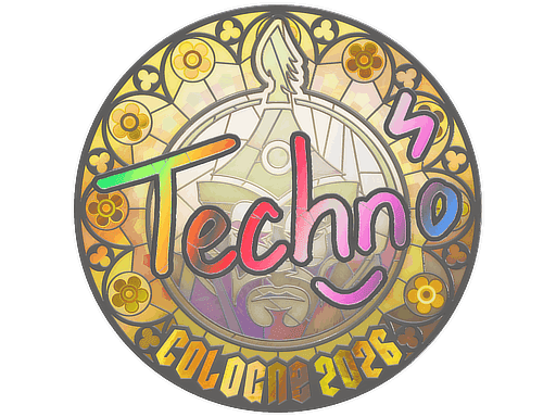 Techno4K (Holo) CS2 Sticker