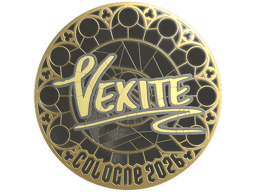 vexite (Gold) CS2 Sticker