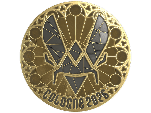 Vitality (Gold) CS2 Sticker