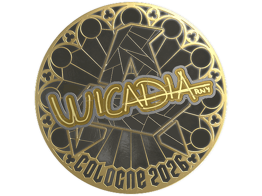 Wicadia (Gold) CS2 Sticker