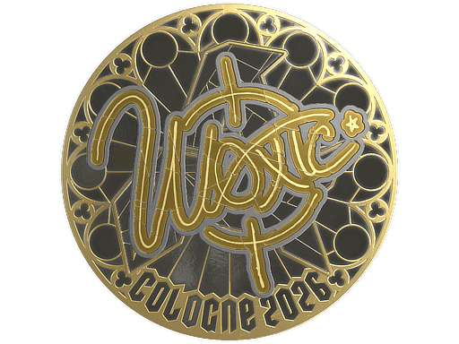 woxic (Gold) CS2 Sticker
