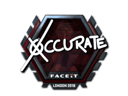 xccurate (Foil) CS2 Sticker