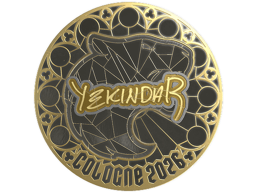 YEKINDAR (Gold) CS2 Sticker