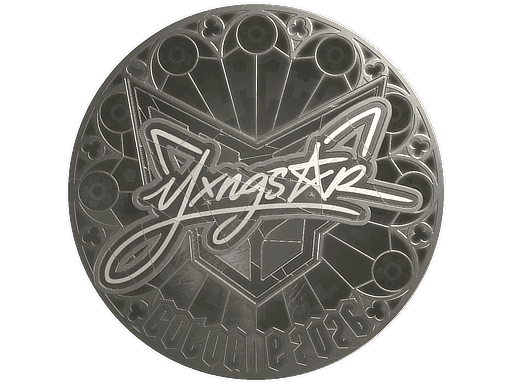 yxngstxr (Foil) CS2 Sticker
