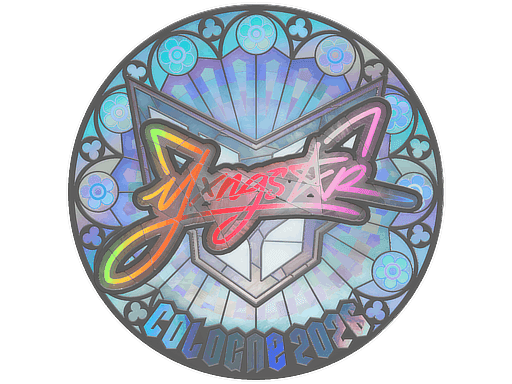 yxngstxr (Holo) CS2 Sticker